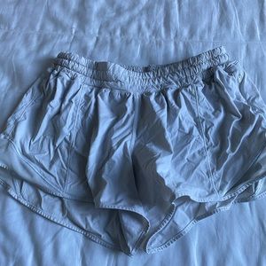 EUC Lululemon White Shorts